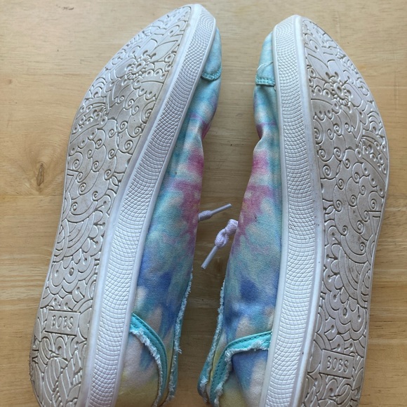 BOB’S From Sketchers Memory Foam Tie Sye Sneakers Size 10. - Picture 6 of 8